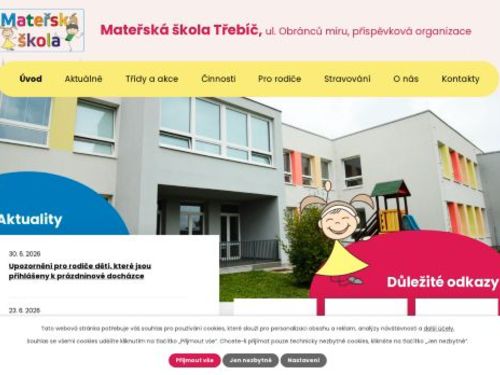 Mateřská škola Třebíč, ul. Obránců míru