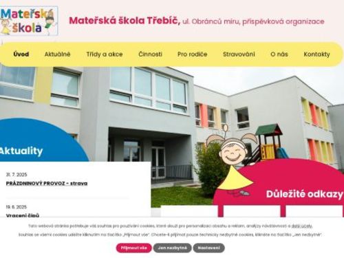 Mateřská škola Třebíč, ul. Obránců míru