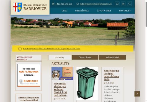 Zobrazit webové stránky Obecní úřad Radějovice