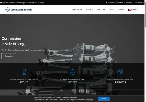 PAL Wiping Systems s.r.o. nabízí práci na pozici Strojírenský dělník/dělnice v obci Klecany