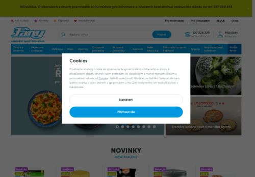 FANY Gastroservis s.r.o. nabízí práci na pozici řidič sk.B (m+ž) v obci Vestec