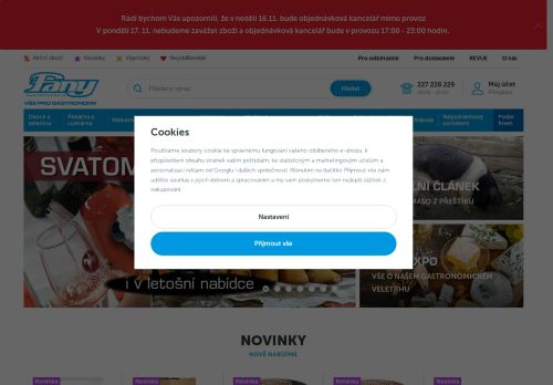 FANY Gastroservis s.r.o. nabízí práci na pozici řidič skupina B (m/ž) v obci Vestec