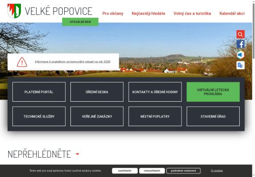 Zobrazit webové stránky Obecní úřad Velké Popovice