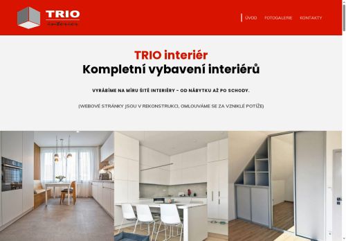Zobrazit webové stránky TRIO interiér