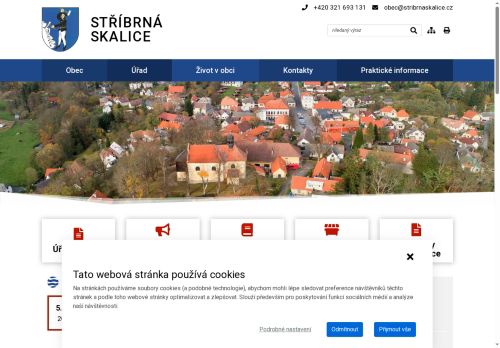 Zobrazit webové stránky Obecní úřad Stříbrná Skalice