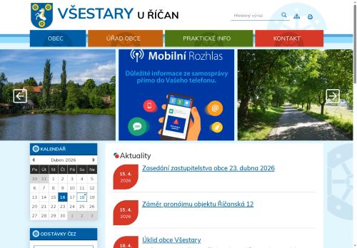 Zobrazit webové stránky Obecní úřad Všestary