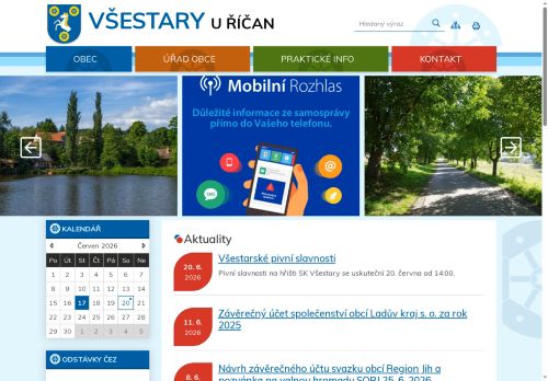 Zobrazit webové stránky Obecní úřad Všestary