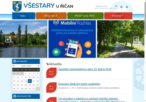 Zobrazit webové stránky Obecní úřad Všestary