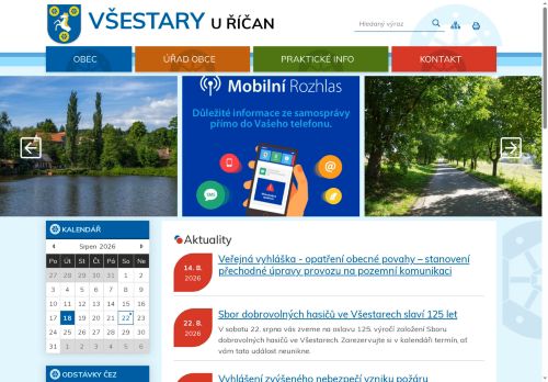 Zobrazit webové stránky Obecní úřad Všestary