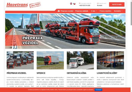 Havetrans s.r.o. nabízí práci na pozici ŘIDIČ MEZINÁRODNÍ KAMIONOVÉ DOPRAVY v obci Třebestovice