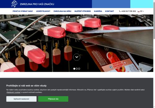 PINKO a.s. nabízí práci na pozici Obsluha strojů na výrobu potravin v obci Benešov