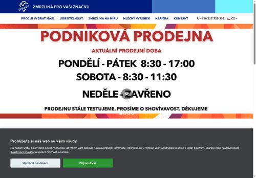 PINKO a.s. nabízí práci na pozici Obsluha strojů na výrobu potravin v obci Benešov