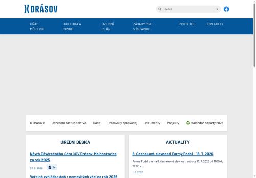 Zobrazit webové stránky Úřad městyse Drásov