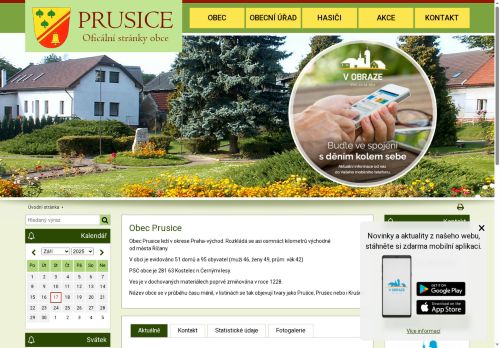 Zobrazit webové stránky Obecní úřad Prusice