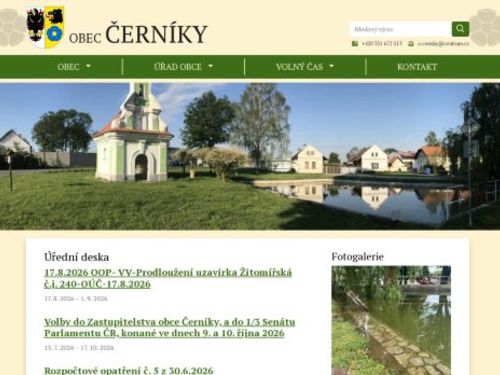 Obecní úřad Černíky