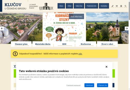 Zobrazit webové stránky Obecní úřad Klučov