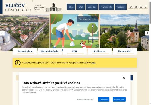 Zobrazit webové stránky Obecní úřad Klučov