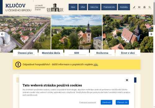 Zobrazit webové stránky Obecní úřad Klučov