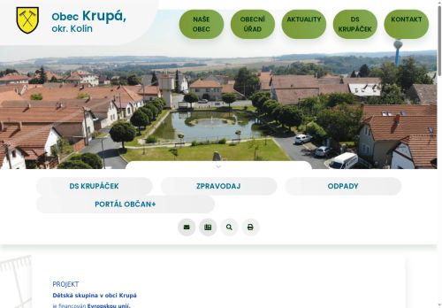 Zobrazit webové stránky Obecní úřad Krupá