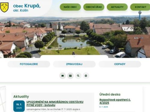Obecní úřad Krupá