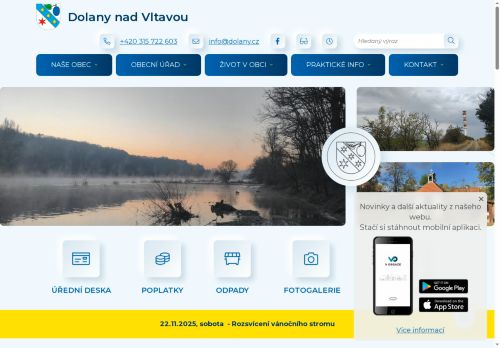 Zobrazit webové stránky Obecní úřad Dolany nad Vltavou