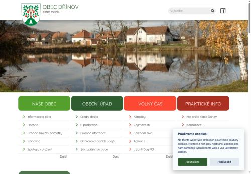 Zobrazit webové stránky Obecní úřad Dřínov
