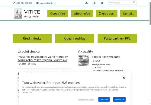 Zobrazit webové stránky Obecní úřad Vitice