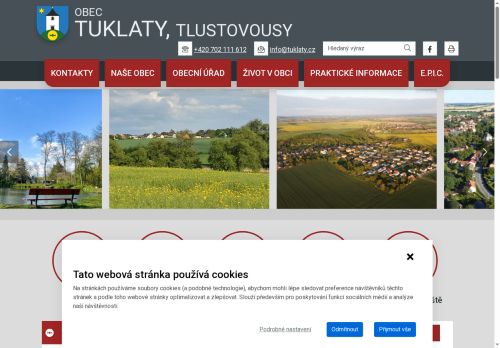 Zobrazit webové stránky Obecní úřad Tuklaty