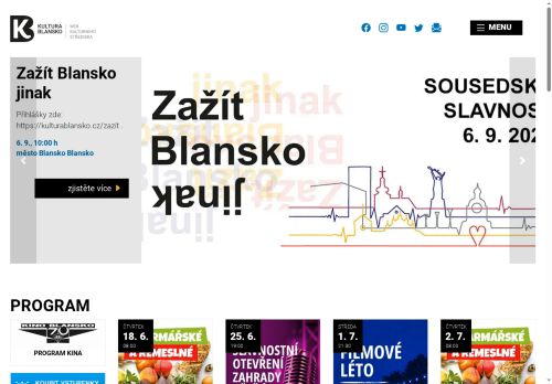 Zobrazit webové stránky Kino Blansko