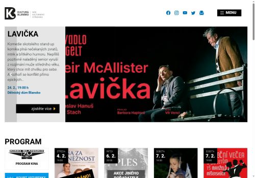 Zobrazit webové stránky Kino Blansko