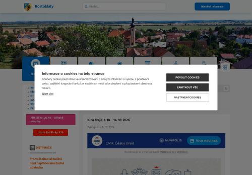 Zobrazit webové stránky Obecní úřad Rostoklaty