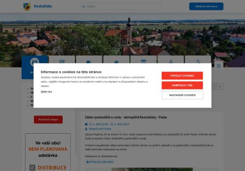 Zobrazit webové stránky Obecní úřad Rostoklaty