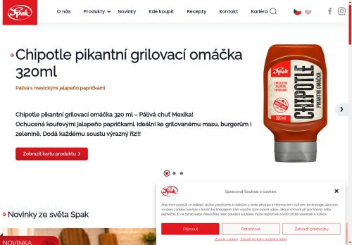 SPAK Foods s.r.o. nabízí práci na pozici Manipulant ve výrobě v obci Sušice
