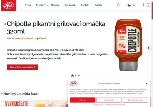 SPAK Foods s.r.o. nabízí práci na pozici Operátor výroby v obci Sušice