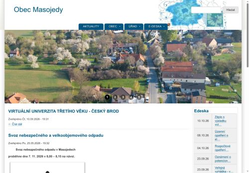 Zobrazit webové stránky Obecní úřad Masojedy