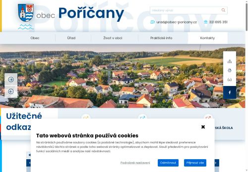 Zobrazit webové stránky Obecní úřad Poříčany