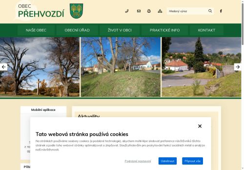 Zobrazit webové stránky Obecní úřad Přehvozdí