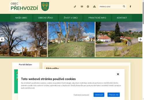Zobrazit webové stránky Obecní úřad Přehvozdí