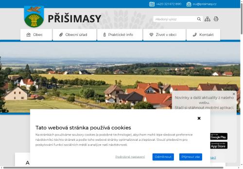 Zobrazit webové stránky Obecní úřad Přišimasy