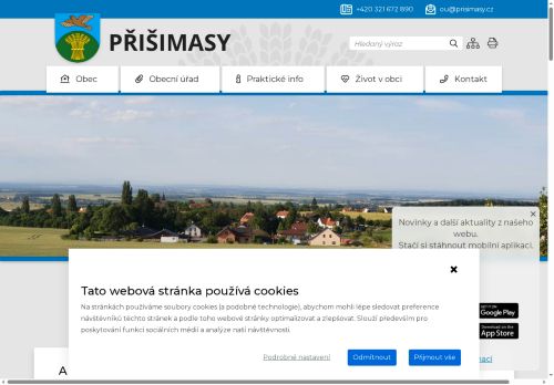 Zobrazit webové stránky Obecní úřad Přišimasy
