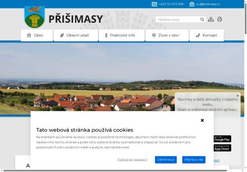 Zobrazit webové stránky Obecní úřad Přišimasy