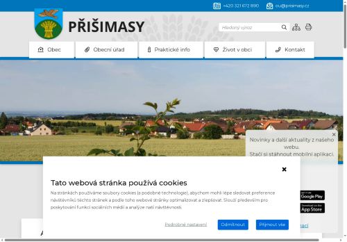Zobrazit webové stránky Obecní úřad Přišimasy