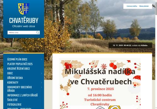 Zobrazit webové stránky Obecní úřad Chvatěruby