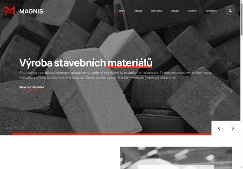 MAGNIS s.r.o. nabízí práci na pozici Dělníci v oblasti výstavby a údržby budov v obci Brno