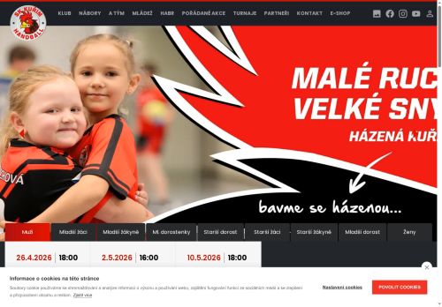 Zobrazit webové stránky Sportovní klub Kuřim