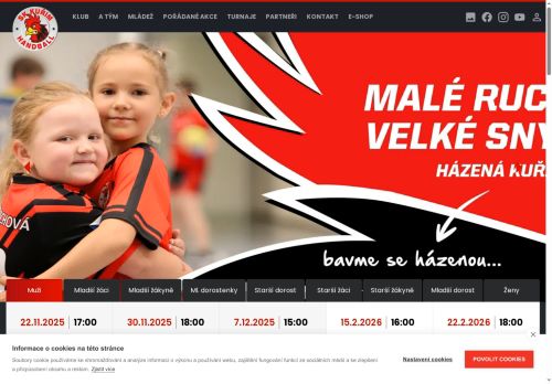 Zobrazit webové stránky Sportovní klub Kuřim