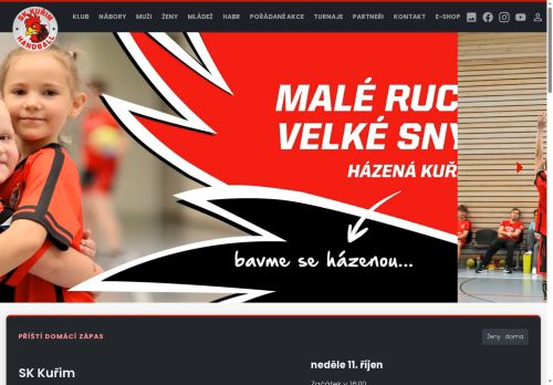 Zobrazit webové stránky Sportovní klub Kuřim