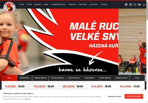 Zobrazit webové stránky Sportovní klub Kuřim