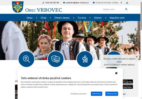 Zobrazit webové stránky Obecní úřad Vrbovec