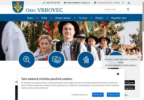 Zobrazit webové stránky Obecní úřad Vrbovec